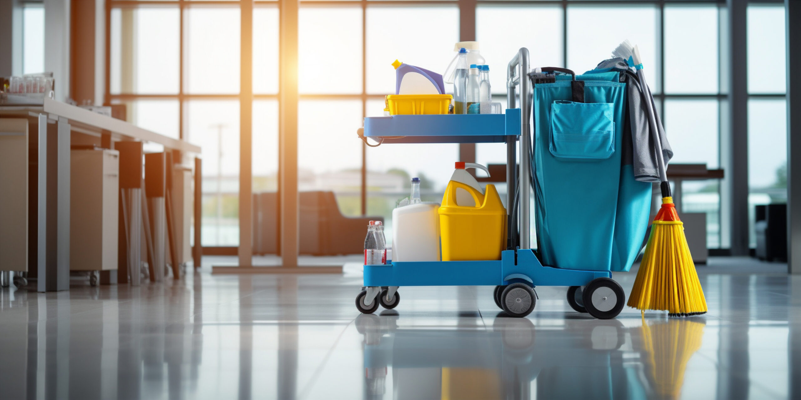 professional cleaning services banner.