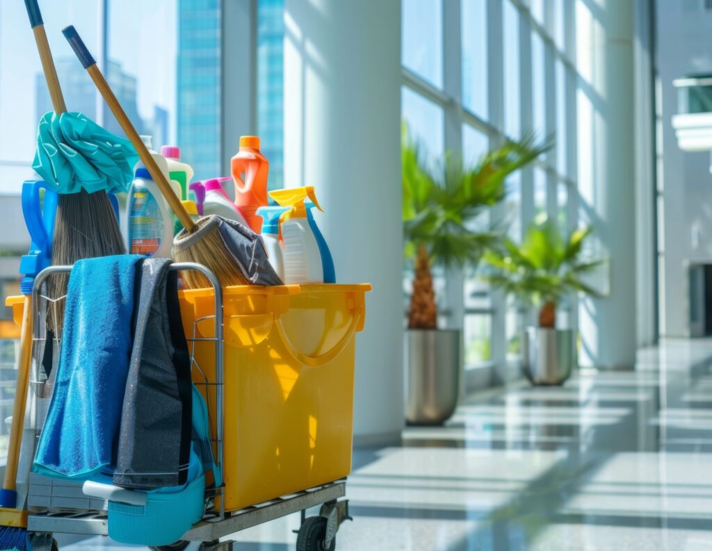 cleaning and sanitizing- Commercial Upholstery