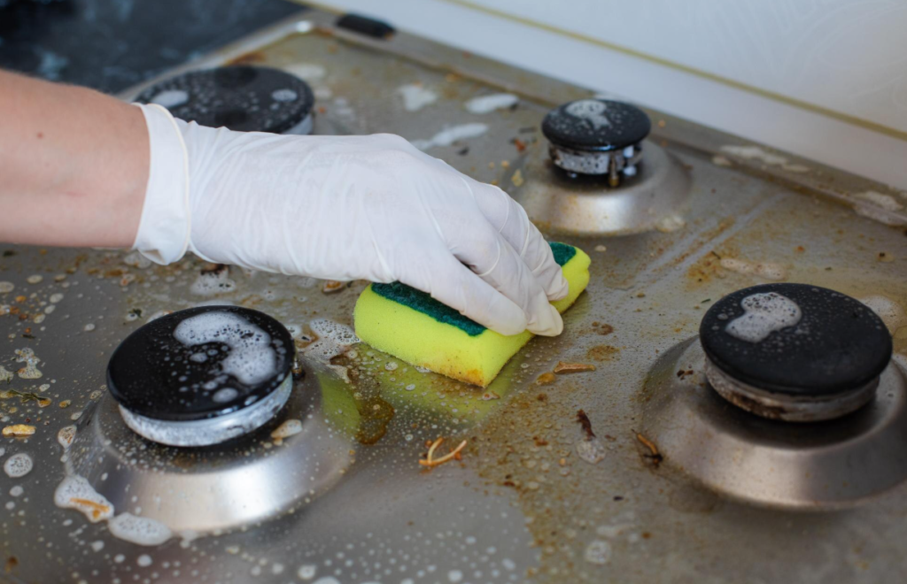 kitchen appliance cleaning