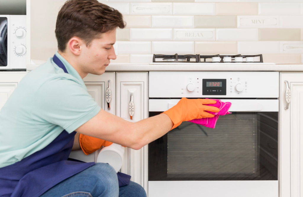 kitchen appliance cleaning